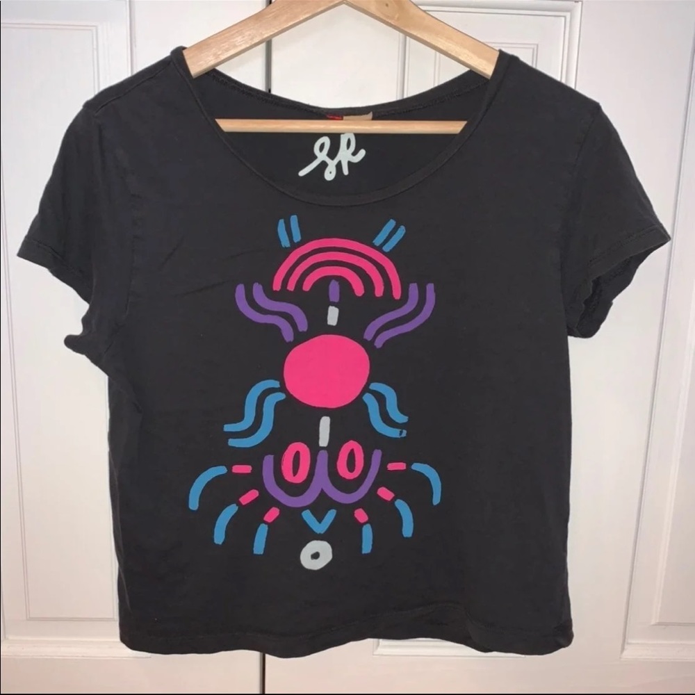 Black Crop Top